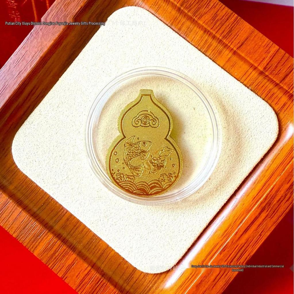 Pure Gold 999 Horse Year Phone Sticker for Wealth and Health - Popular Douyin Live Seller