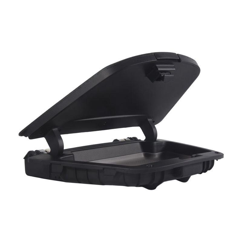 HOT-Car Dashboard Central Control Storage Box Cover Parts For Cruze 2010-2015 Black,Car Dashboard Central Control Stor
