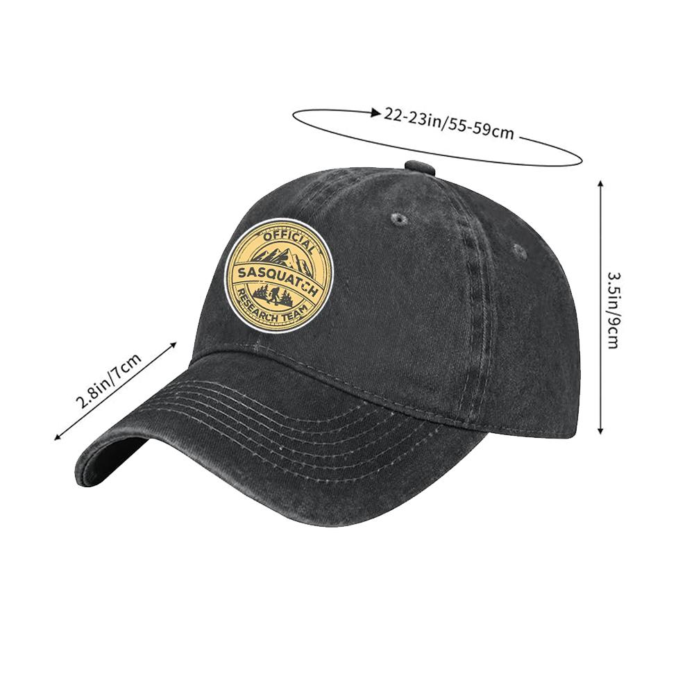 Classic Style Denim Baseball Cap with Duckbill, Chic Sun Hat for Outdoor Adventures