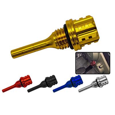 Aluminum Alloy Motorcycle Oil Dipstick Filler Cap for Enhanced Durability