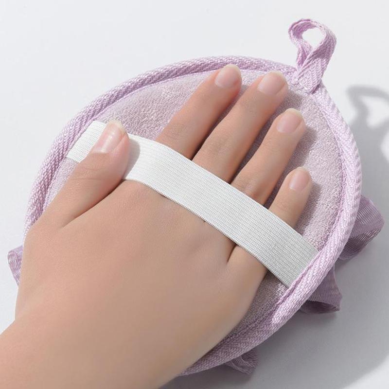 Bath Scrubber For Body Loofah Ball Shower Body Wash Ball Massage Bath Flower Towel For Body Best Body Scrub For Shower Bath Tool