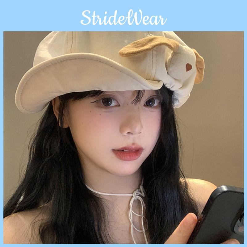 Cloud Chic Dog Beret Hat Unisex Design For Cute Spring  Outdoors Leisure Wear