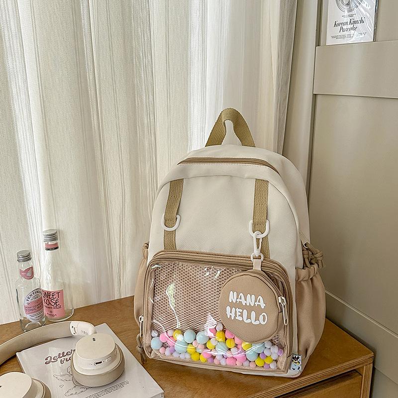 Junior High School Schoolbags  Female Pupils  High Capacity High School Students  New Lightweight Backpacks  Shoulder Bags.