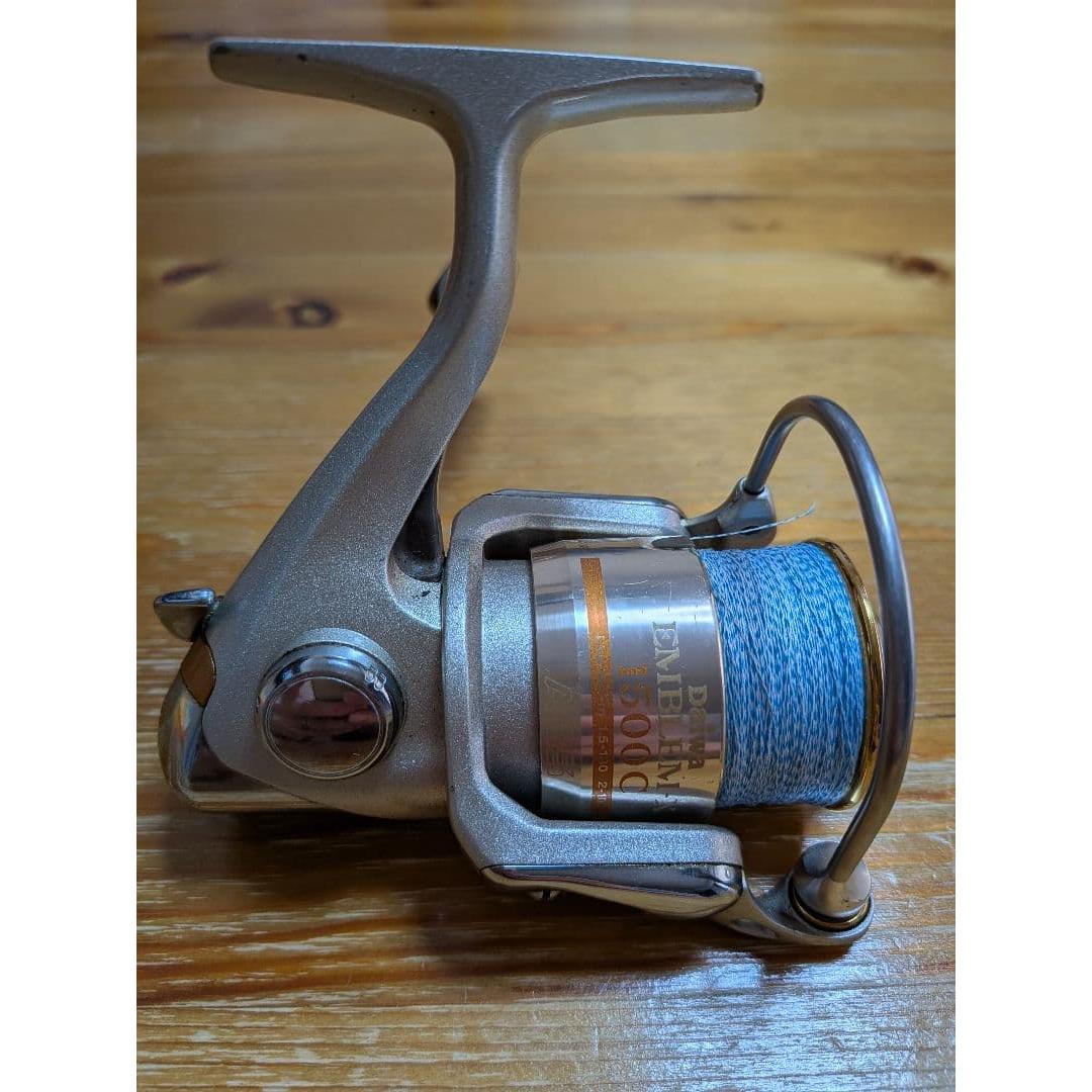Used DAIWA EMBLEM-X 1500C spinning reel operation item