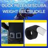 Adjustable Quick Release Buckle Nylon Diving Snorkeling Belt New Freediving Spearfishing Belt