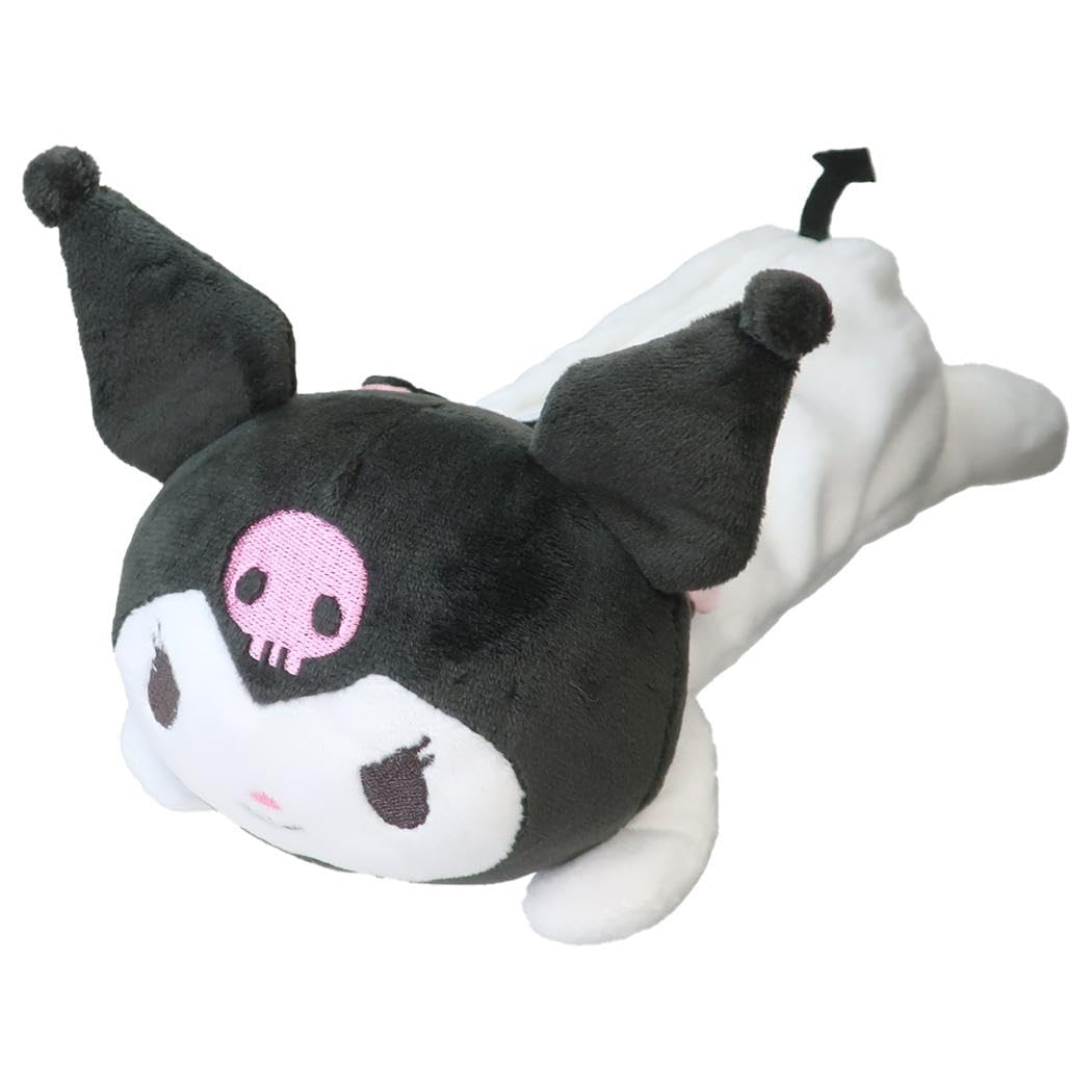 Kuromi Plush Pen Pouch Series Sanrio [Pen Case] / Foot-Dangling чёрный