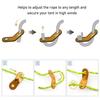 30 Pcs Slip-Proof Cord Adjuster Dual Holes Tent Line Locks Tent Fasteners  Outdoor Activities