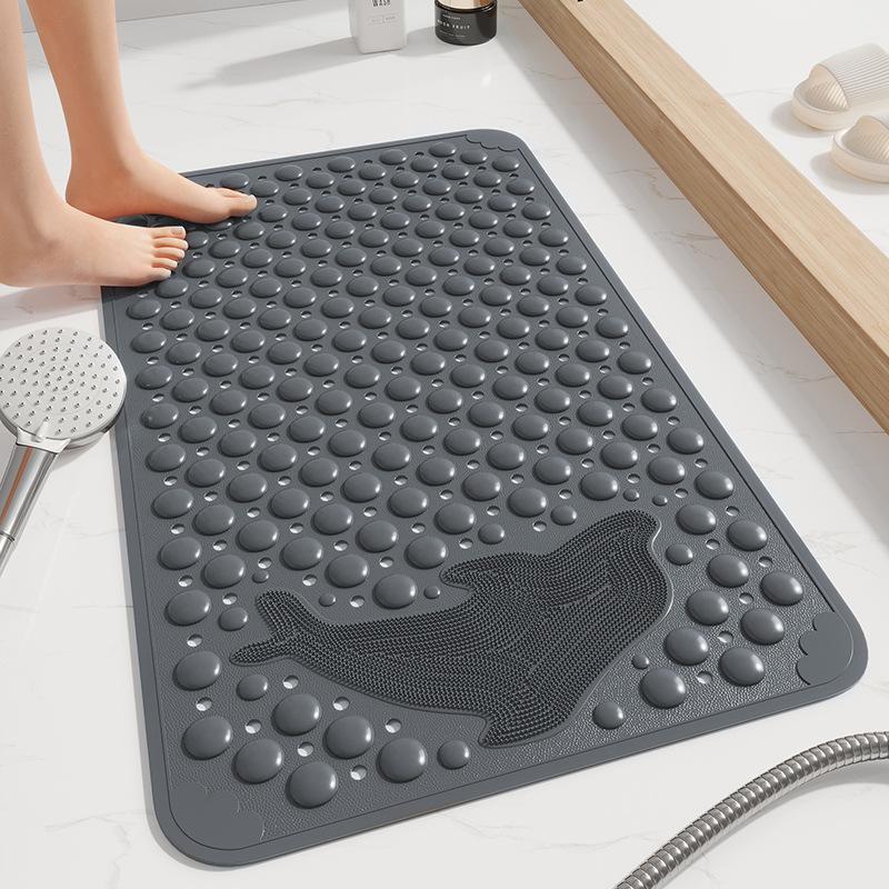 Home Shower Room Bath Waterproof Massage Pad Suction Cup Floor Mat