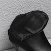 Damen kurze Stiefel mit hohen Absätzen, sexy, europäischer und amerikanischer Stil, spitz zulaufend, dünner Absatz, große, einfarbige kurze Stiefel