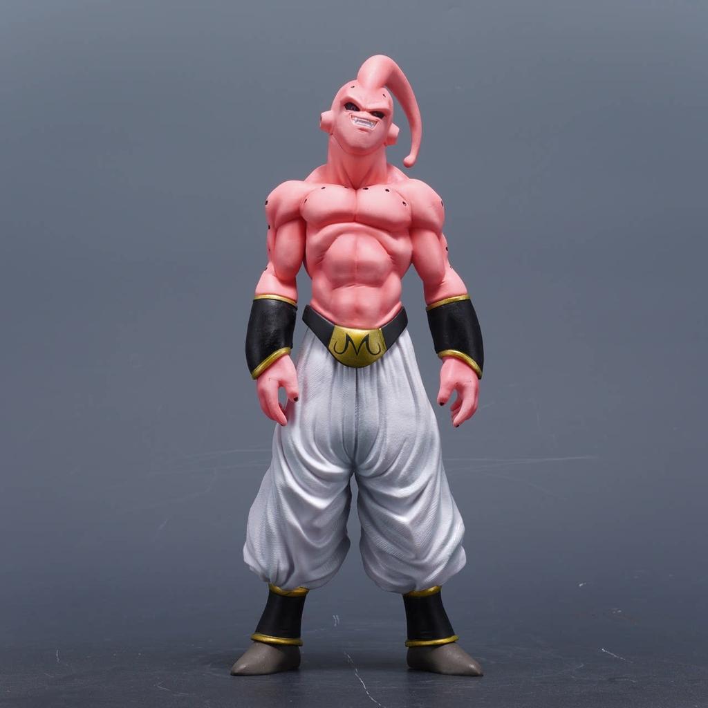 27cm Schicksalhafter Showdown: Majin Buu Stehende Haltung Modell Actionfiguren PVC-Chassis Desktop-Ornament Statische Statue Sammelgeschenke