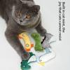 Katzenminze, Haustierspielzeug, Katzenzubehör für süße Katzenspielzeug, Welpen, Kätzchen, Zähneknirschen, Katze, Plüsch, Daumenkissen, schützt den Mund, Haustierzubehör