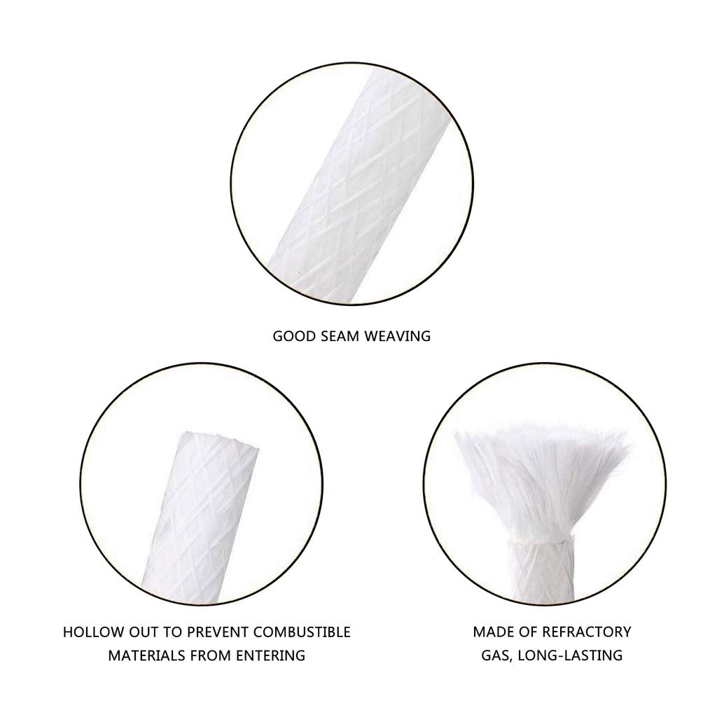 Wine Bottle Lamp Set with Oil Lamp Wicks and Light Caps for Outdoor Oil Lamps Garden Tiki Torches and Home Decoration