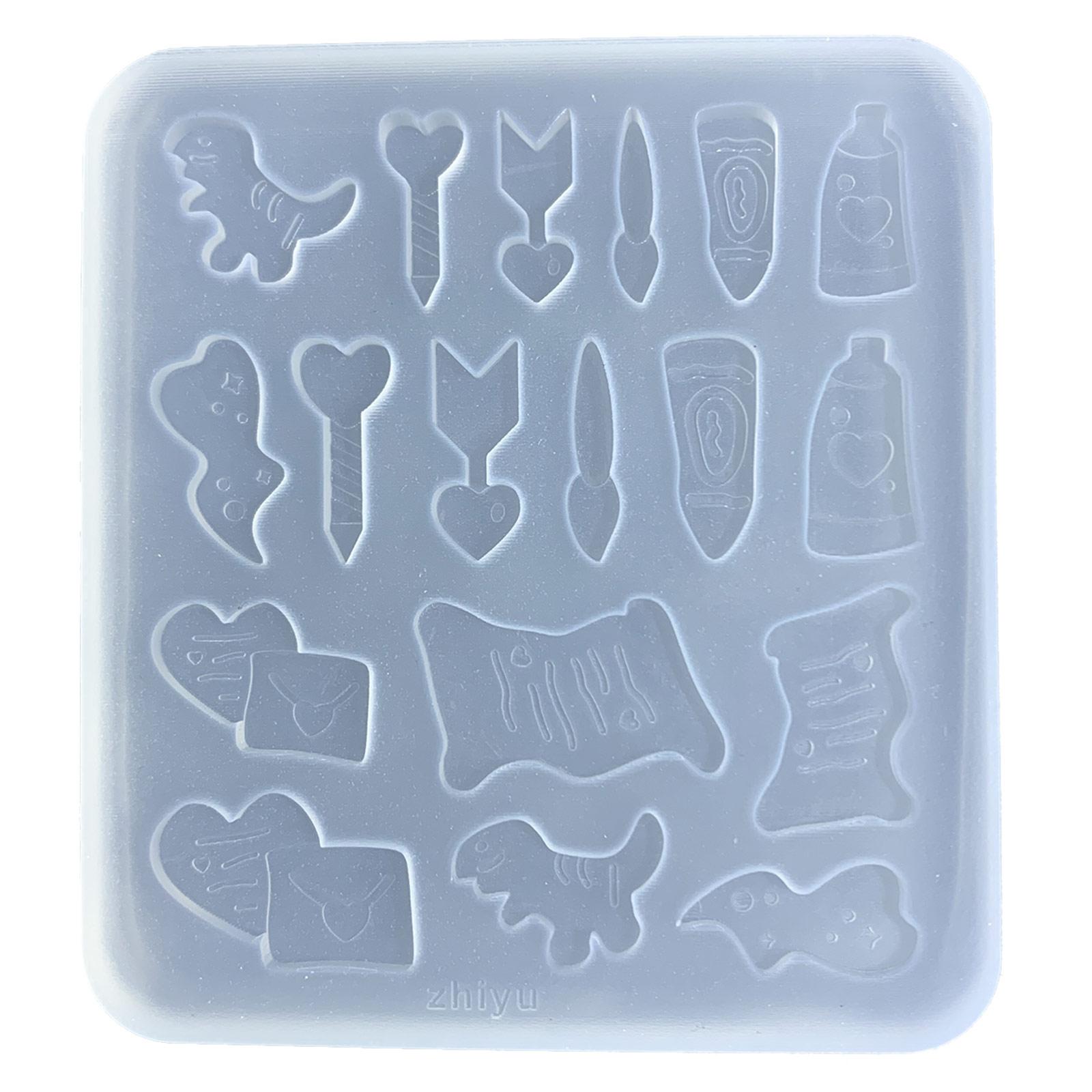 

Силиконовая форма для игральных карт, крошечный бантик, звезда, теннисная форма, наполнитель, ремесло, 3D одежда, сделай сам, поделки ручной работы 1