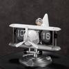 European Retro Flip Clock Table Ornament – Wang Ziru Style