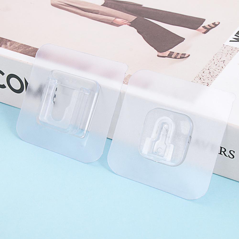 Waterproof Wall Adhesive Hooks Utility Strong Hanger Self Adheisve Hanger Bucket Wall Mounted Hooks