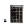 22 Keys Mini Digital Keypad USB 2.4G Digital Numpad Number Pad  For Windows