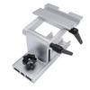 Tool Rest Sharpening Jig Silver Color Aluminium Alloy Lightweight 6in Or 8in Bench Grinder Sharpening Tool Rest Jig