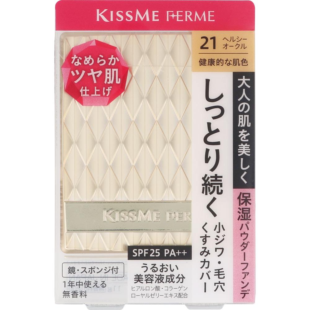 

Kiss Me Ferm Isehan Kiss Me Ferm Moist Gloss Skin Powder 21 Healthy Skin Color 11 г