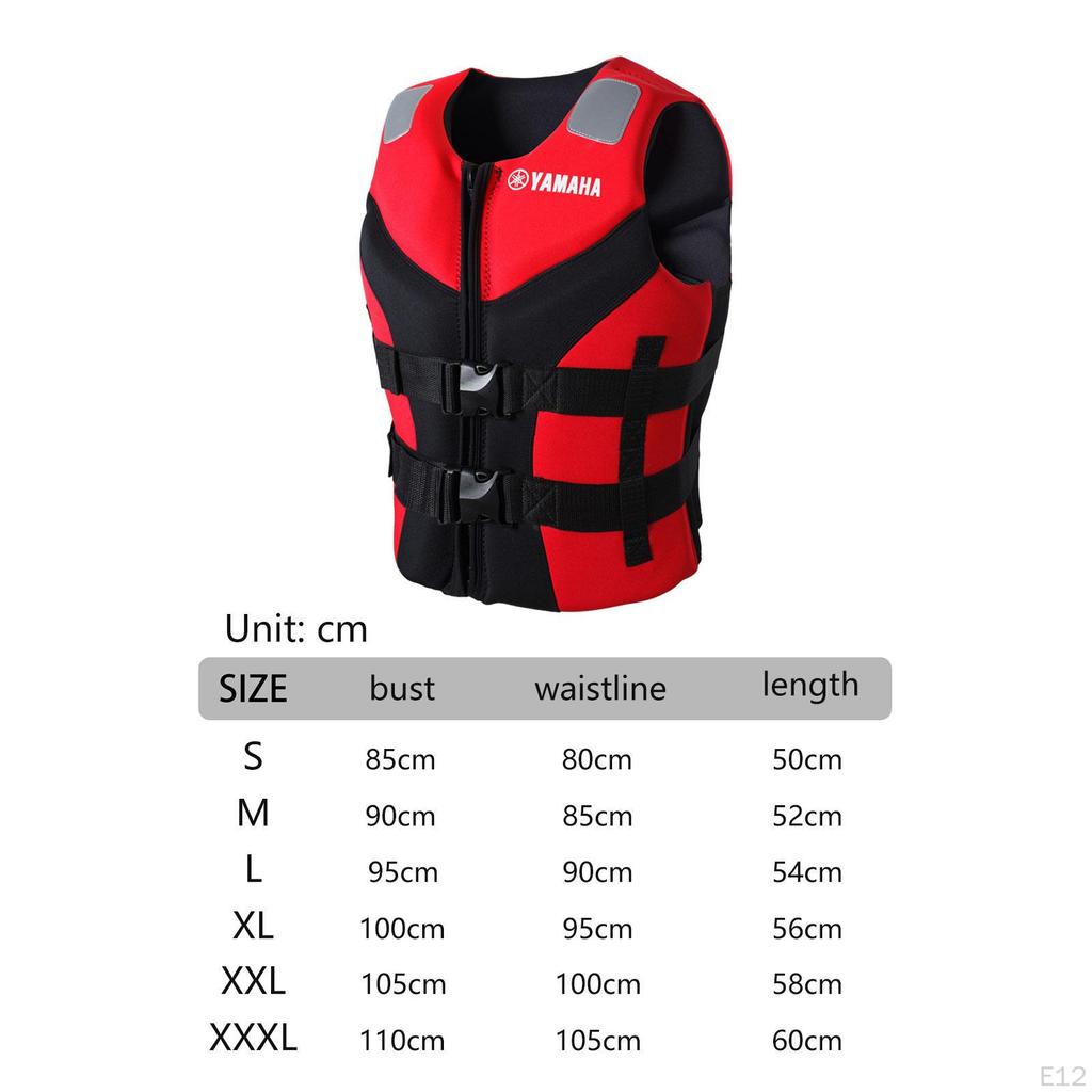 Life Suit Jacket Water Sports Vest for Drifting Boating Sailing
