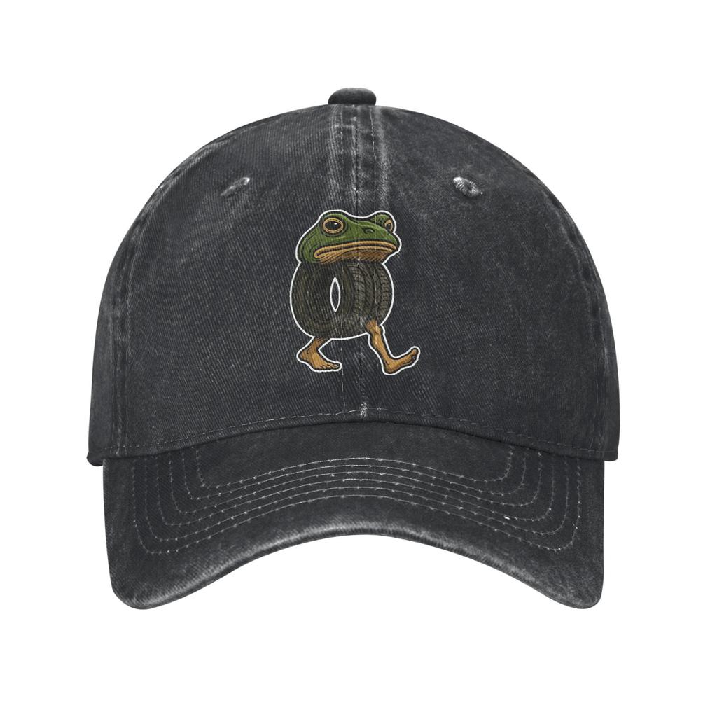Boneca Ambalabu Italian Brainrot Meme Baseball Caps Distressed Cotton Headwear for Men Women Adjustable Fit Caps Hat