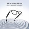 Black Tech AI Bluetooth Smart Sunglasses: Music & Call Translation Glasses M01