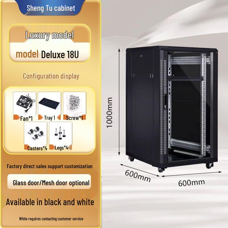 Wall-Mounted Network Rack: 6U/4U/12U Small Cabinet for Monitor Equipment and Switches