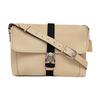 [Pre-Owned] Beck 31 Messenger Quick Clip Adjustable Shoulder Strap Litchi Grain Leather Shoulder Crossbody Bag Large - Excellent #S38F47