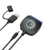 USB 3.0 To SATA 2-in-1 Adapter Cable with Type-C Copper Core for 2.5/3.5" Mechanical/SATA SSD Hard Disk Conversion