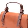 Elegant Bag for Women with a Short Handle Made of Genuine Leather Vintage 22669 Red