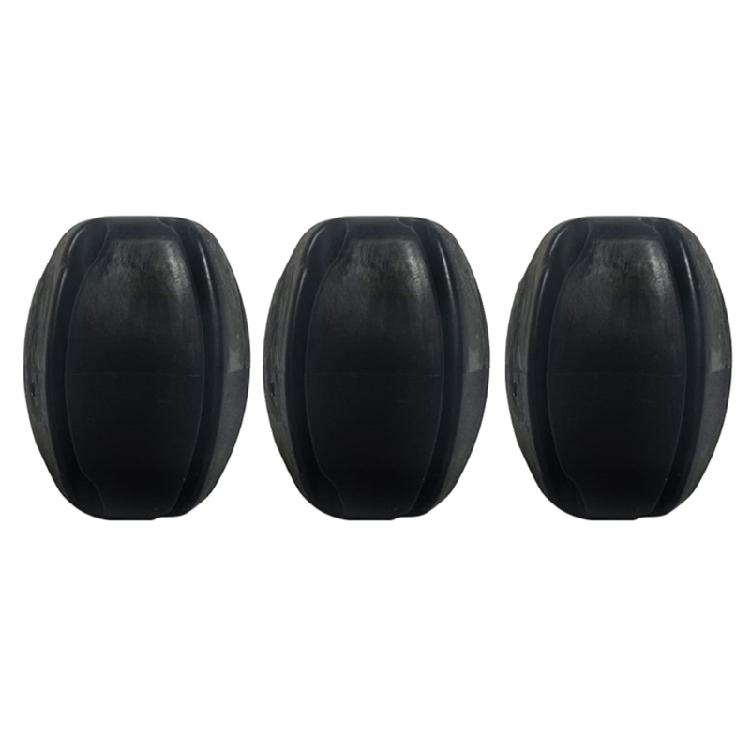 Reusable Fishing Rod Fixed Balls Plastic Fishing Rod Holder Eggs-shaped Rod Tie