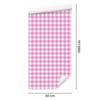 Wallpaper Fabric Pattern Powder Pink and White, Clear Detail 50x1000