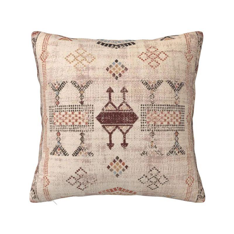Custom Oriental Traditional Moroccan Turkish Style Pillow Decoration Luxury Bohemian Cushion Decoration Salon Square Pillowcase