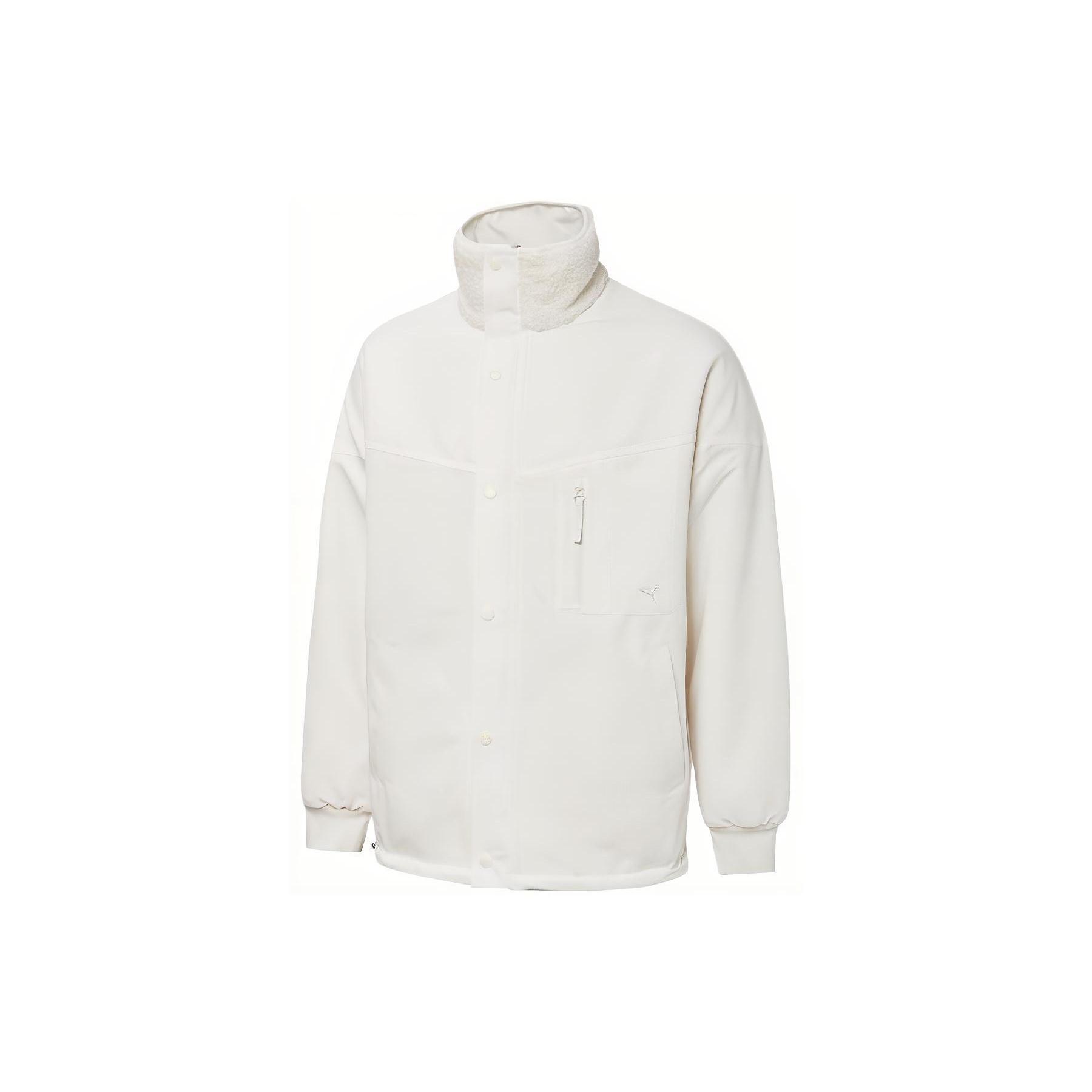 PUMA Mmq lamb s wool Reversible Stand Collar Jacket Couple Style White Men s 534744-65 S