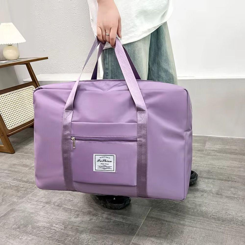 Folding Travel Luggage Bag Oxford Cloth Trip Handbags Travel Storage Bag  Business Trip