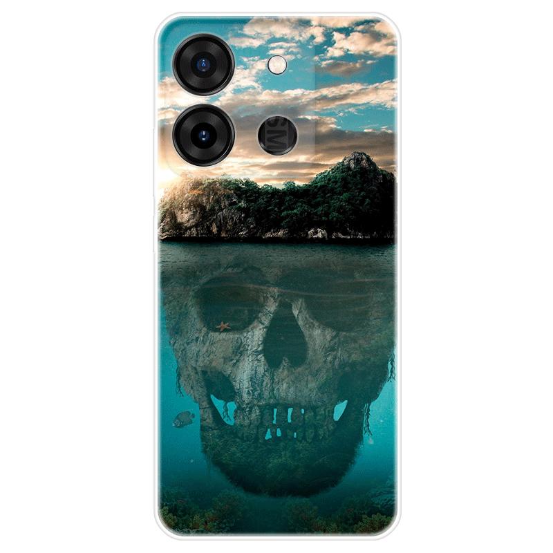For Infinix Smart 7 Plus HD X6516 Case Soft Silicone Back Cover Cartoon Phone Case Fashion