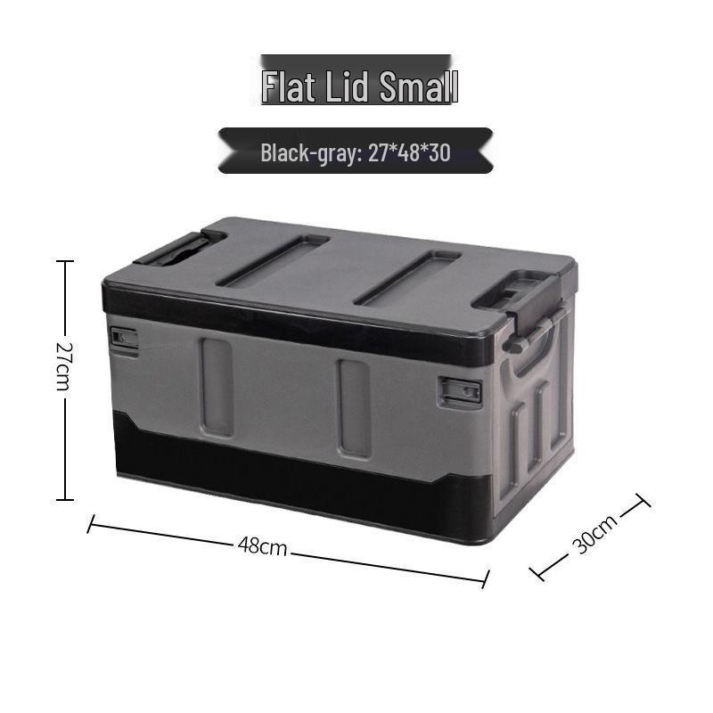 

Складной уличный ящик для хранения в автомобиле для взрослых - Органайзер для багажника для кемпинга, пикника и рыбалки