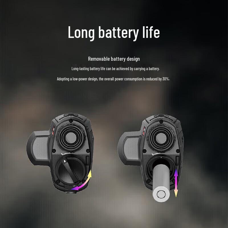 LCANTU TI68 Three-Light Fusion Thermal Imaging Night Vision Monocular