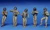 MiniArt Scale American Tank Crew Plastic Model Kit MA37005 1/35 (5-Piece Set)