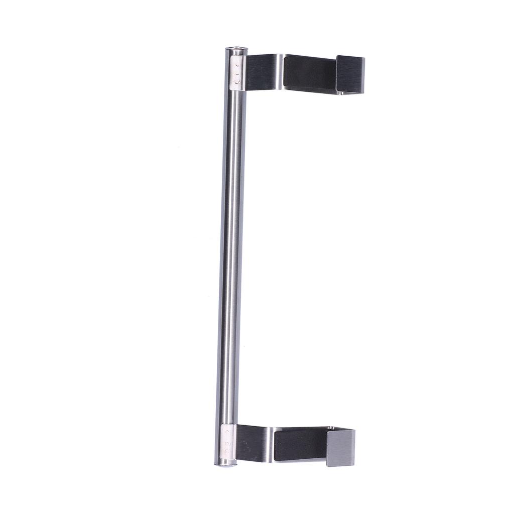 Towel Rack Stainless Steel Punch Strong Bring Capacity Hanging Buckle Kitchen Towel Holder for Cabinet Bathroom