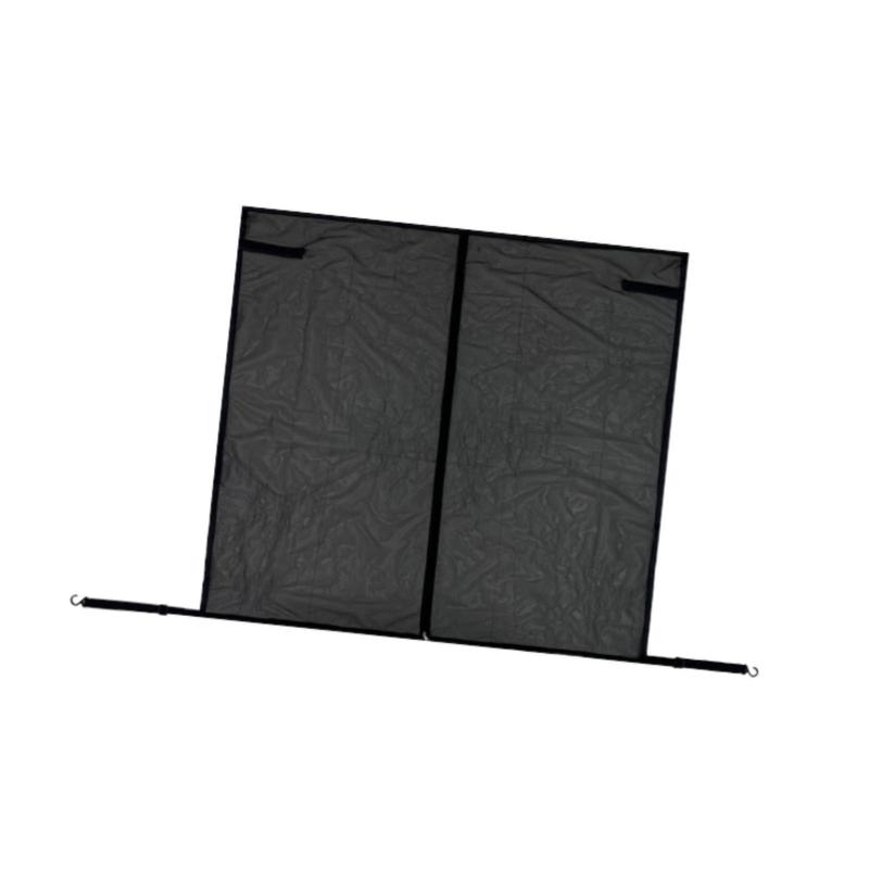 Car Tailgate Mesh Screen Large Portable Net Breathable Zippered Sunshade for SUV Camping and Picnic