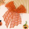 Halloween Lace Bow Hair Clips Bat Black Hairpins Girls Women Spooky Festival Costume Decoration Gothic Headwear Hair Accessories