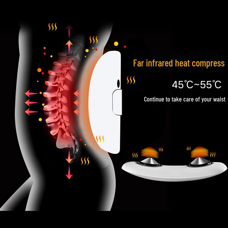 Smart Lumbar Massager Belt with Heat Therapy