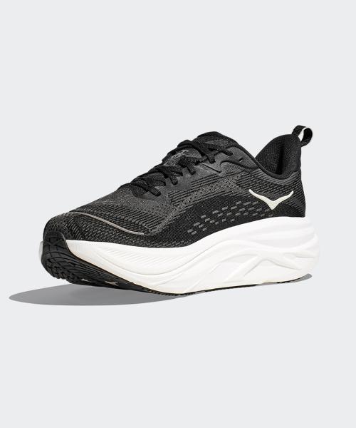 [Hoka] Men's Skyflow Wide - Black:White [1155117-BWHT]
