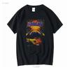 Monolord Nuclear Death Black XL T Shirt Earth Missiles Launch Goran 2015 Vintage Washed Streetwear Casual Homme Graphic Unisex