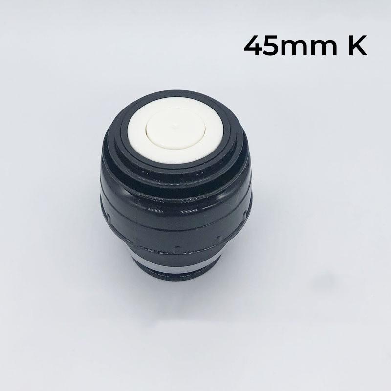 Tapa de termo de 4,5 cm/5,2 cm, tapa de repuesto para taza de viaje, tapa de termo para exportación, color negro