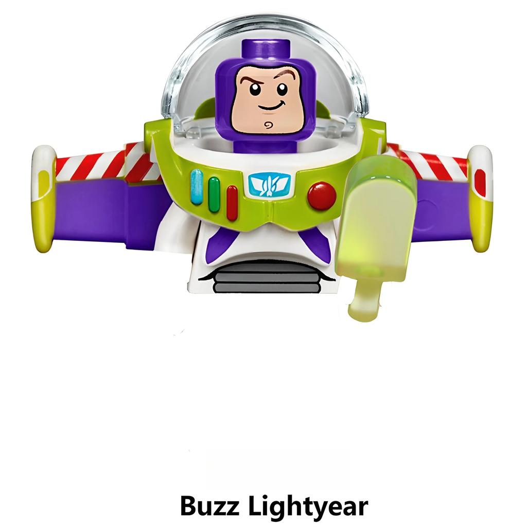 Disney Toy Story Mini Figure Set Woody Buzz Lightyear Jesse Alien Duck Style Action Figure
