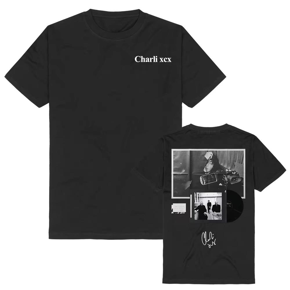 Summer Vintage Top Album Music, Fashion, Film Tees Singer CHARLI XCX Design Print T-shirt Unisex Streetwear Cotton Oversized T-shirts 4XL