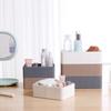 Plastic Makeup Organizer Grid Desktop Home Office Bathroom Storage Box Sundries Bin Case Cosmetic Closet Closet Organizer