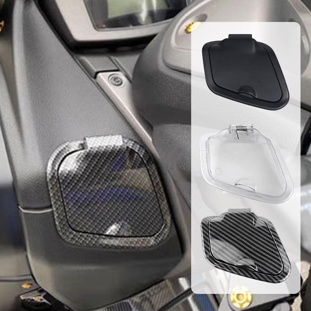Motorcycle Side Pocket Cover USB Port Charger Compartment Selected Waterproof Cover forYamaha N Max 155 V2 2022