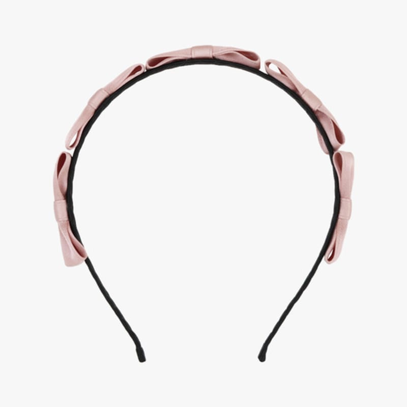PINK PINEAPPLE RIBBON BUNDLE HAIRBAND_PINK